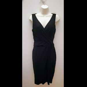 CHAPS comfortable black dress MEDIUM